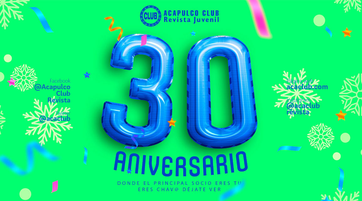 Acapulco Club, Revista Juvenil 30 Aniversario