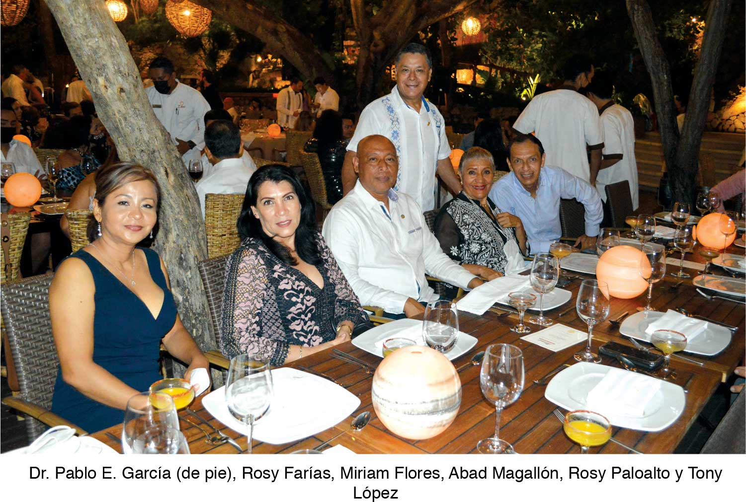 CENA DE GALA POR CAUSA DE CLUB ROTARIO ACAPULCO LAS BRISAS