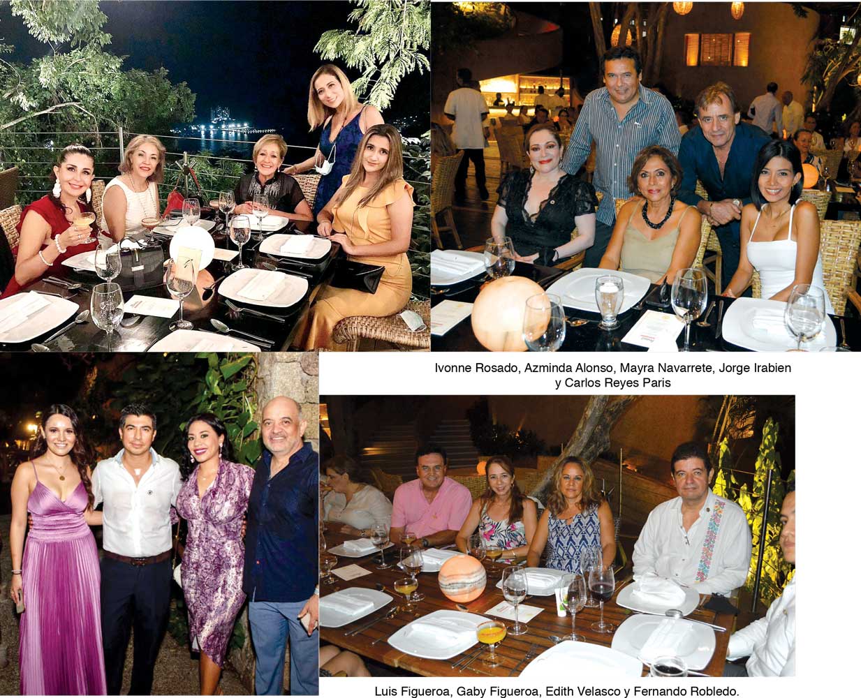 CENA DE GALA POR CAUSA DE CLUB ROTARIO ACAPULCO LAS BRISAS